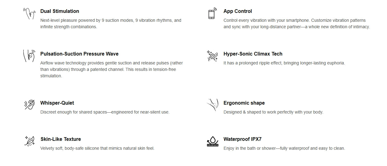 Lovexvibe Chord | App-Controlled Dual Vibrator