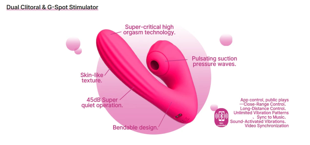 Lovexvibe Chord | App-Controlled Dual Vibrator