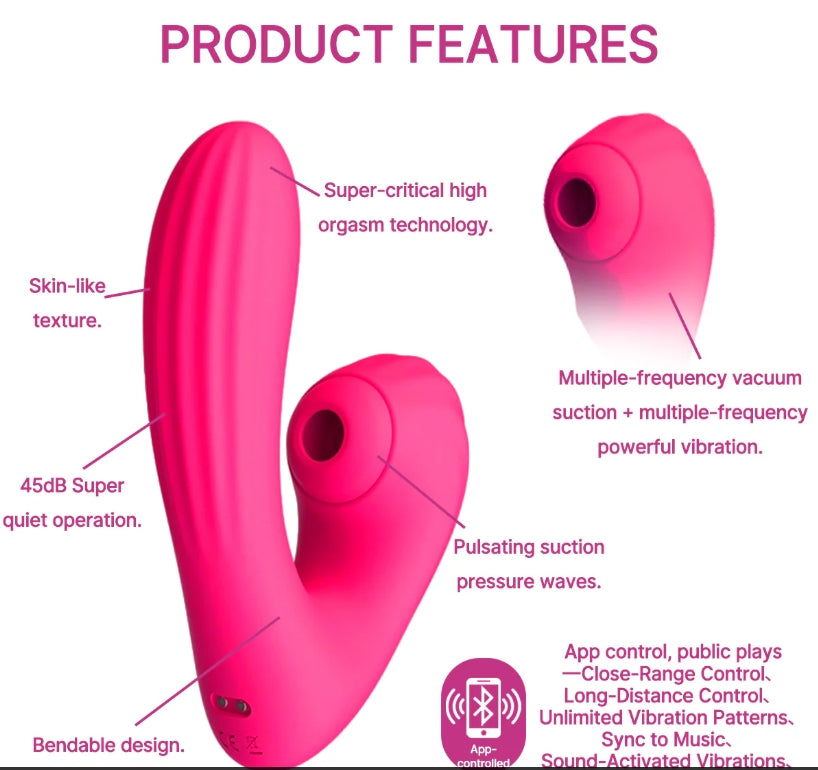 Lovexvibe Chord | App-Controlled Dual Vibrator